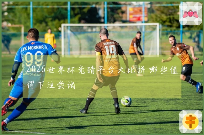 2026世界杯竞猜平台大比拼 哪些值得下注尝试
